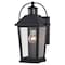Vaxcel Lexington Aluminum Black Motion Sensor Dusk to Dawn Outdoor Wall Light Clear Glass T0636 - alternate 10